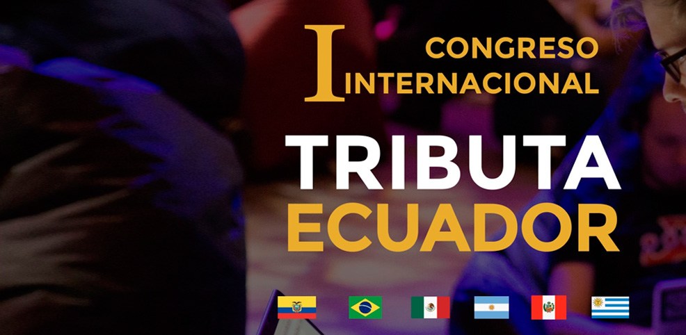 Congrés internacional Tributa Equador [Invitació]